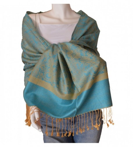 Jacquard Pashmina Paisley Shawl LF - CU113GTQMER