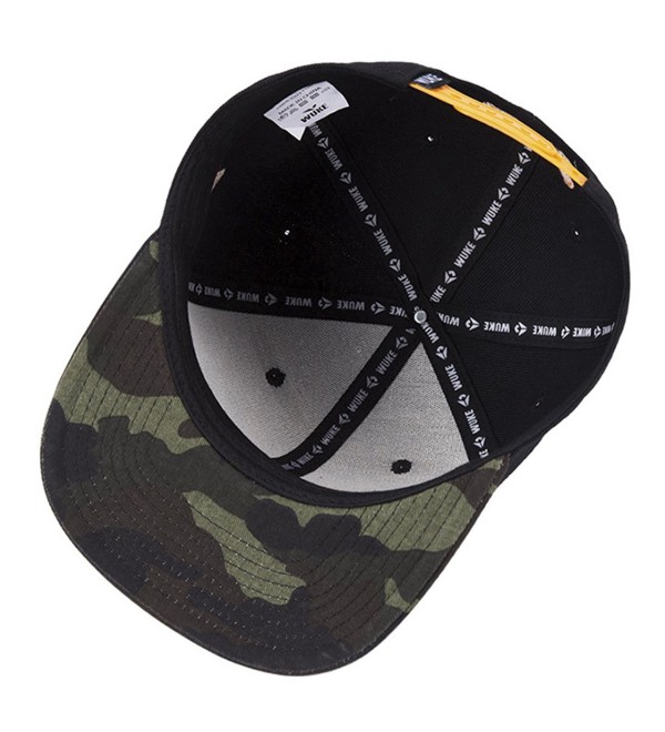 Solid Flat Brim Hip Hop Adjustable Hat Stylish Snapback Baseball Cap ...