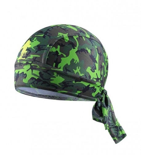 AVAI Bike Hat Ciclismo Cycling Helmet Cap Bicycle Head Pirate Scarf MTB Team Headband Headwear - Green Camo - CU1834DKGLL