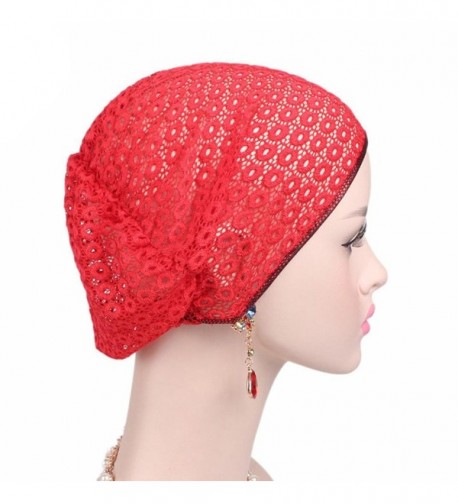 Qingfan Ruffle Cancer Elegant Beanie