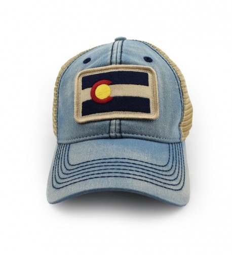 Colorado Flag Patch Trucker Americana