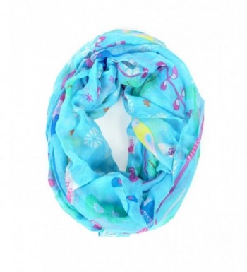 The Botany Viscose Infinity Scarf - Ocean Blue - CH11K53F2C5