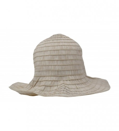 Packable Stonewashed Adjustable Shapeable Protection in Women's Bucket Hats