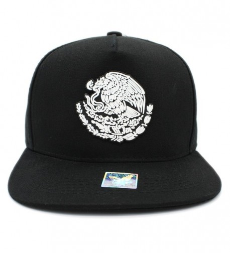 Mexico Rubber Flatbill Adjustable Snapback