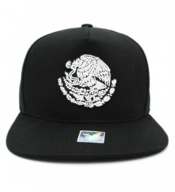 Mexico Rubber Flatbill Adjustable Snapback