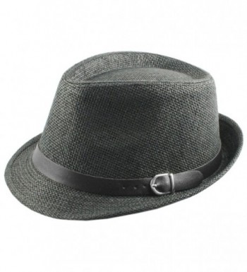 Samtree Unisex Fedora Classic Panama in Men's Fedoras