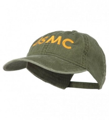 USMC Letter Embroidered Washed Cap