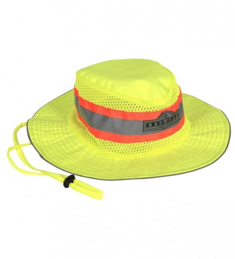 Radians SHG-S/M Radians Safari Hat with Adjustable Neck Lanyard and Logo - CQ110IO62LV