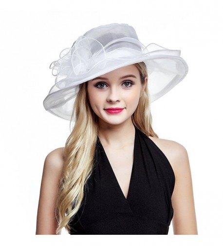 Women's Organza Church Derby Fascinator Cap Kentucky Tea Party Wedding ...