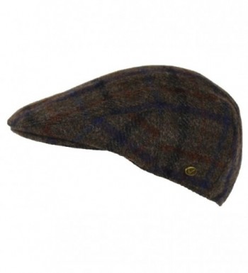 Medium Plaid Winter Irish Cabbie in Men's Newsboy Caps