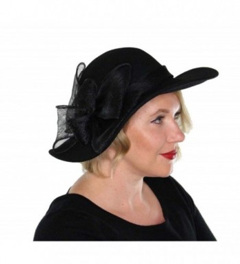 Evelyn Bucket Vintage Cloche Flapper in Women's Bucket Hats
