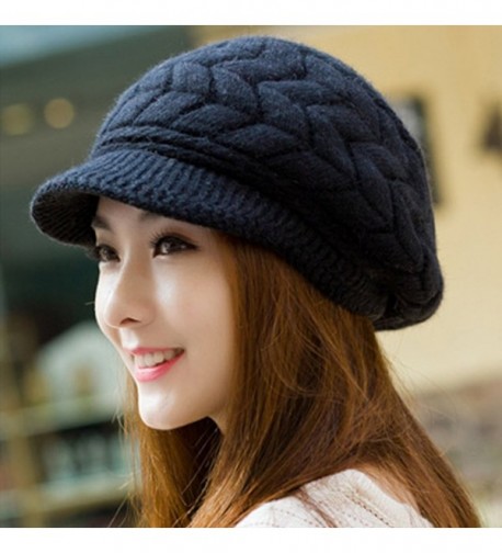 SportsWell Womens Knitted Winter Protective in Women's Skullies & Beanies