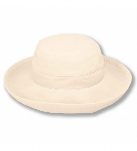 Sungrubbies Hats - Casual Traveler (XL- Natural) Wide Brim Packable Lightweight Travel Hat UPF 50 Sun Protective - C8114I9NEPJ