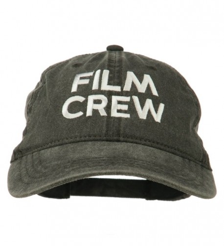 Film Crew Embroidered Washed Cap