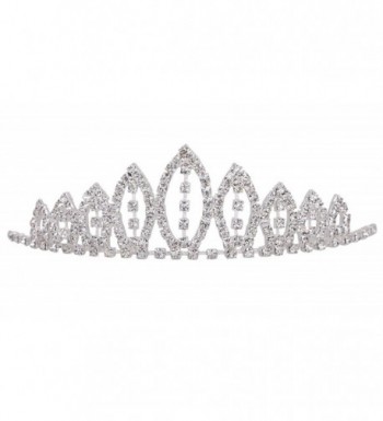 AshopZ Girl's Rhinestone Tiara Crown Little Princess Sweet Hair Accessory - C412M01BJZD