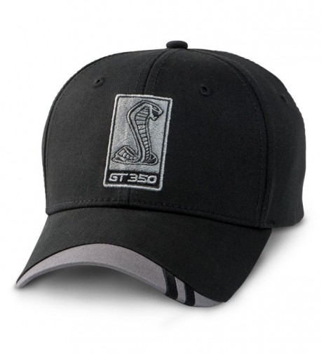 Ford Mustang Shelby GT350 Cobra Black Baseball Cap - CM12NUOI4G1