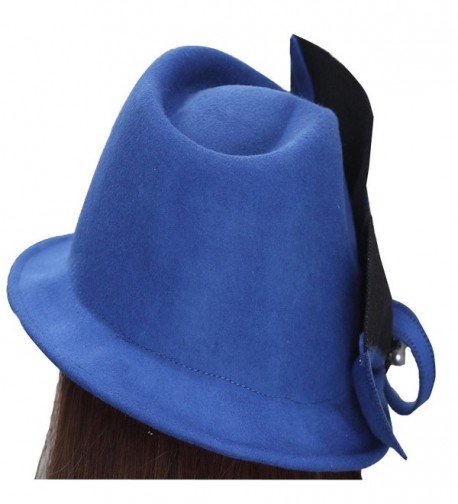 Junes Young Fashion Winter Fedoras in Women's Fedoras