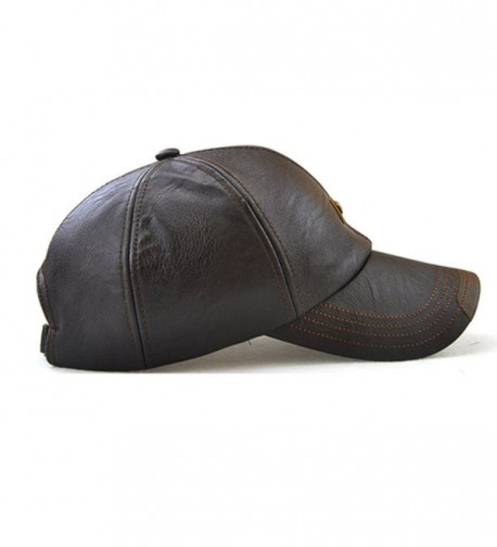 King Star Leather Adjustable Baseball in Men's Baseball Caps