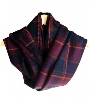 Rad Pixie Cashmere like Pashmina Plaid Purple