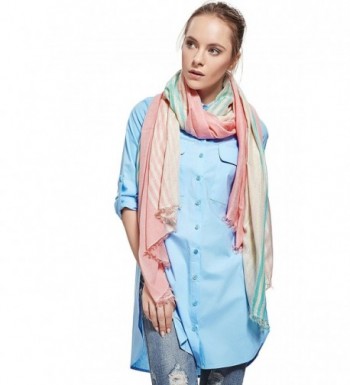 Ladies Striped Thread Fashion Scarves in Fashion Scarves