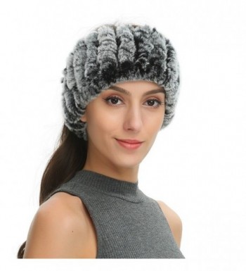 Ferand Womens Headband Knitted Convertible - Black Frost - CS188IRZGUO