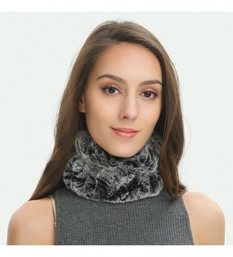 Womens Headband Knitted Convertible Black Frost CS188IRZGUO