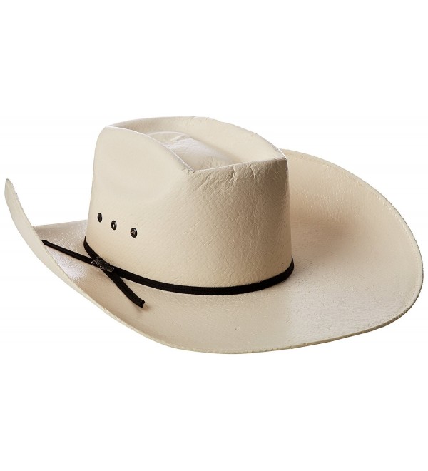 Tony Lama Men's Vegas - Shantung Straw Cowboy Hat - Natural - C711LPLWZHL