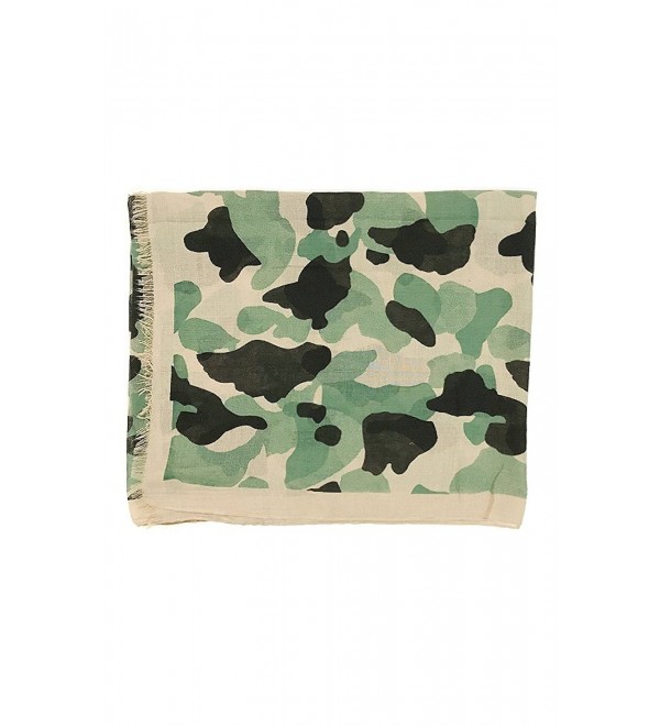 CCFW Unisex 100% Cotton Camouflage Light-weight Oblong Fashion Scarf ...