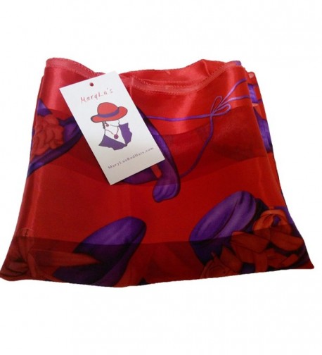 MaryLus Exclusive Purple Themed Ladies in Fashion Scarves