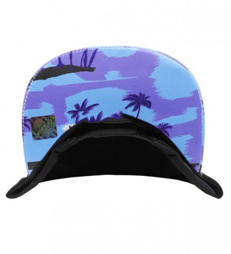 Tropical Hawaiian Snapback Adjustable Shadow