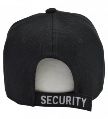 Incrediblegifts HAT BLACK Security Baseball