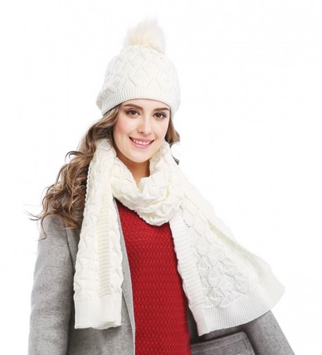 Bellady Womens Knitted Double Layers in Cold Weather Scarves & Wraps