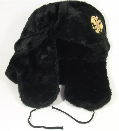 Russian Military Ushanka BLACK XL Imperial