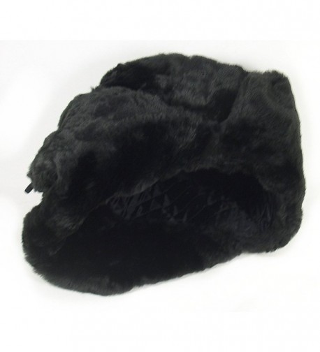 Russian Military Ushanka BLACK XL Imperial in Men's Skullies & Beanies