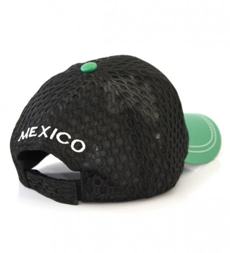 Mexico Symbol Embroidered Adjustable Baseball in Women's Baseball Caps