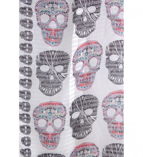 Humble Chic Sugar Skull Scarf in Fashion Scarves