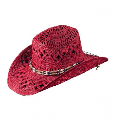 Western Fashion Hat for Women by Turner Hat (Cowboy Hat) - Red - C7126IWS4QH