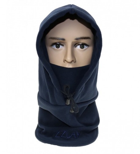 ZZLAY Balaclavas Hat Double Layers Thicken Winter Cap Neck Warm Ski Face Mask - navy - C2185SZO8WO