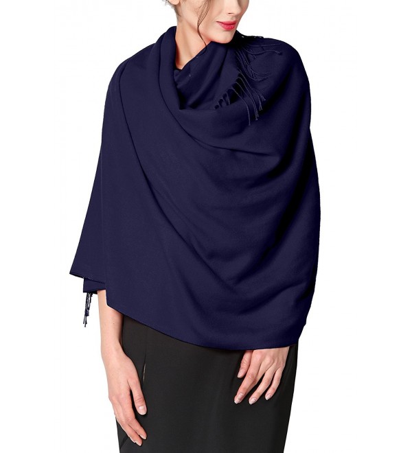 Cashmere feel scarf wraps shawl warm plain long scarf for women soft ...