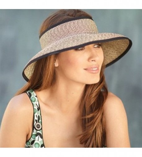 San Diego Hat Roll up Visor in Women's Sun Hats