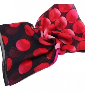 Women Chiffon Dotted Scarves Vovotrade in Cold Weather Scarves & Wraps