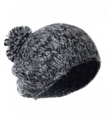 Black Vintage Beanie Slouch Winter