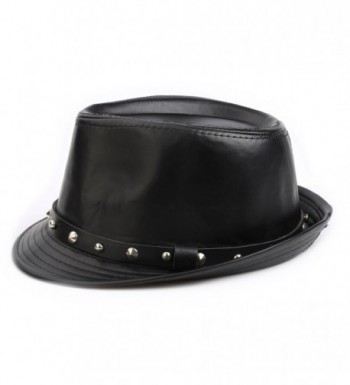 FADA Mens Fedora Hats Gangster in Men's Fedoras