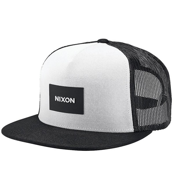 Nixon Unisex Team Trucker Hat - Black - C811TWSRON9
