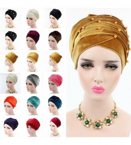 Helisopus Womens Luxury Headband Pleated in Fashion Scarves