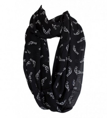 Etwoas Print Infinity Scarf Circle