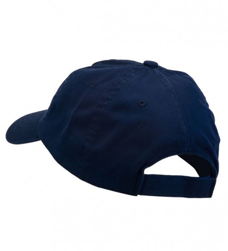 E4hats Navy Retired Embroidered Spun in Men's Baseball Caps