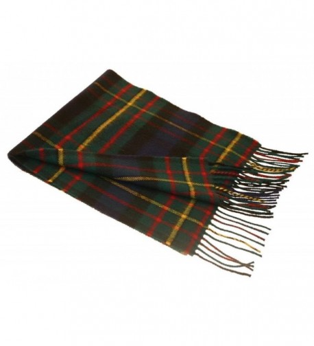 Lochcarron MacLaren Tartan Lambswool Scarf - CH115X2S3AZ