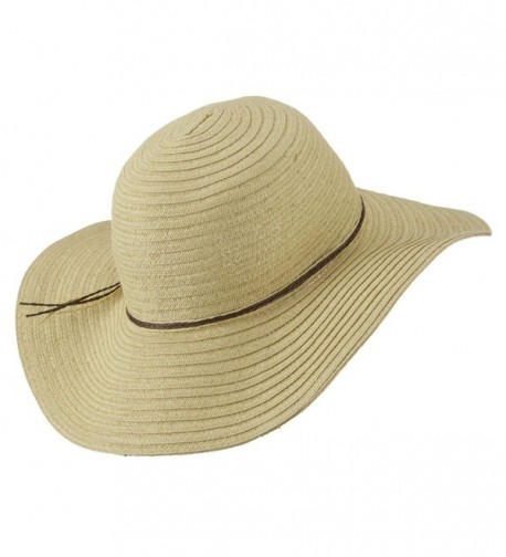 Coconut Band Floppy Hat Natural in Women's Sun Hats