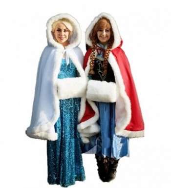 Womens Winter Hooded Bridal Christmas